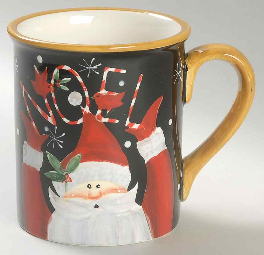 Candy Cane Santa Mug by Certified International-1