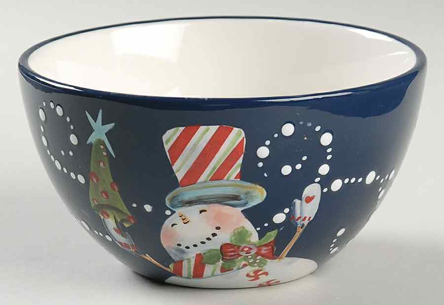 Magic Hat Snowman Individual Ice Cream Dish by Certified International-1
