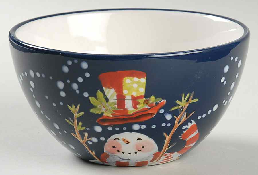 Magic Hat Snowman Individual Ice Cream Dish by Certified International-1