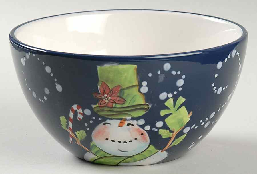 Magic Hat Snowman Individual Ice Cream Dish by Certified International-1