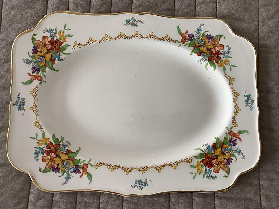 A1676 Saucer by Crown Ducal-1
