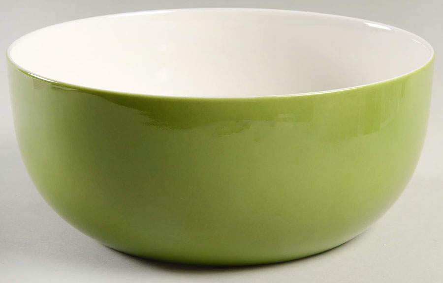 Hamptons Green 9" Round Serving Bowl by Crate & Barrel-1