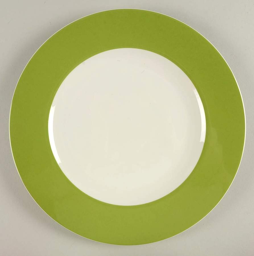 Hamptons Green 12" Chop Plate (Round Platter) by Crate & Barrel-1