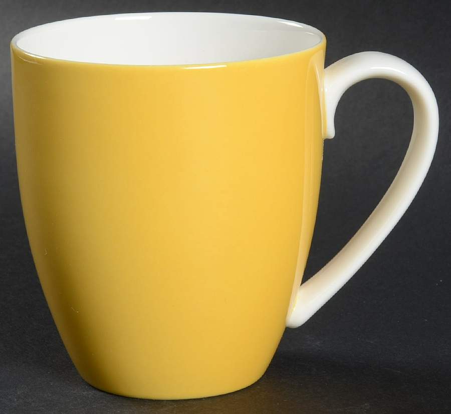 Hamptons Yellow Mug by Crate & Barrel-1