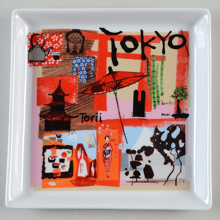 Travel Appetizer Plate by Crate & Barrel-1