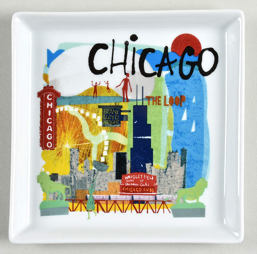 Travel Appetizer Plate by Crate & Barrel-1