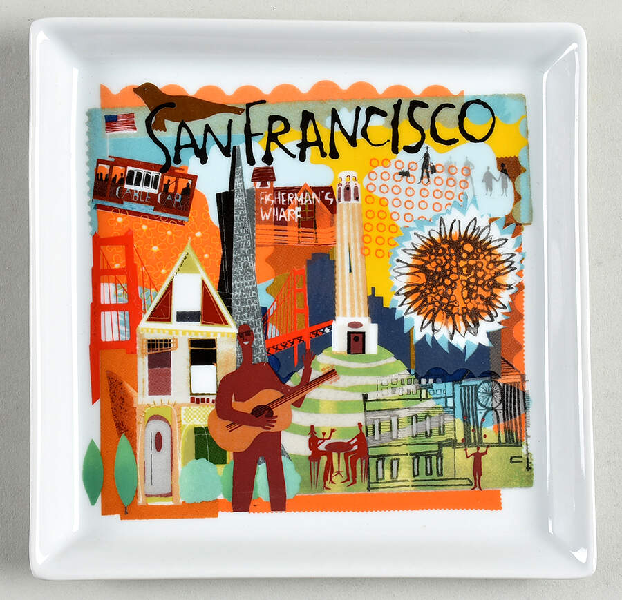 Travel Appetizer Plate by Crate & Barrel-1