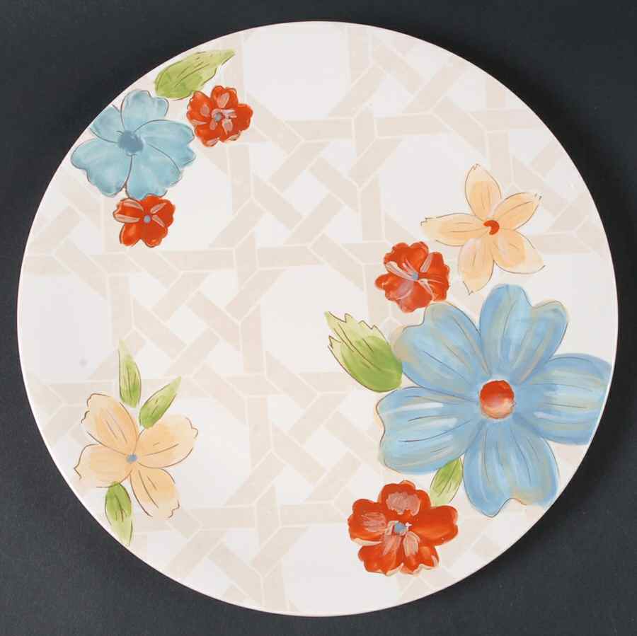 Flora Dinner Plate by Cindy Crawford Style-1
