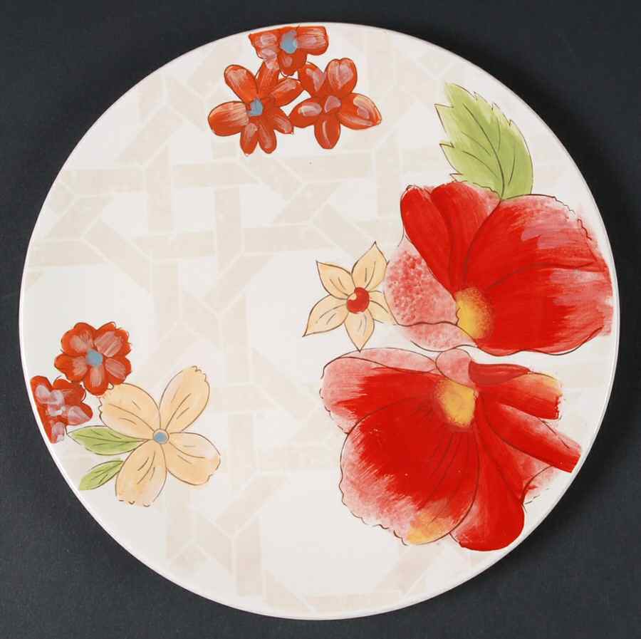 Flora Salad Plate by Cindy Crawford Style-1