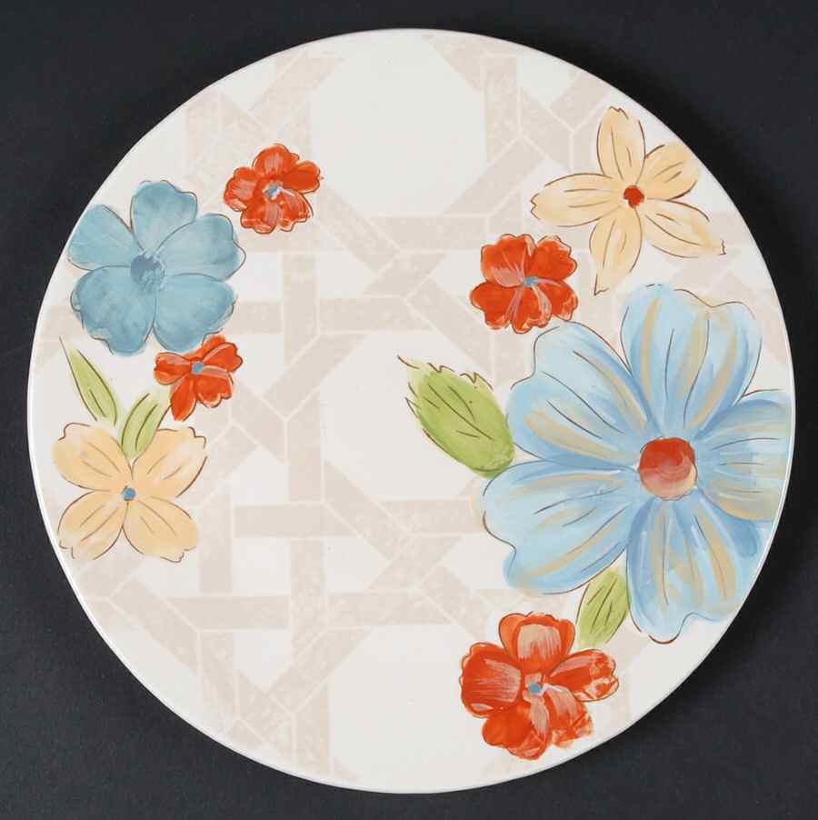Flora Salad Plate by Cindy Crawford Style-1