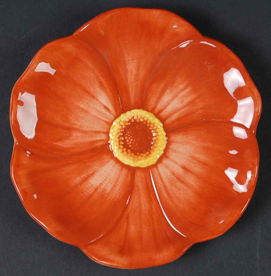 Flora Figural Canape Plate by Cindy Crawford Style-1