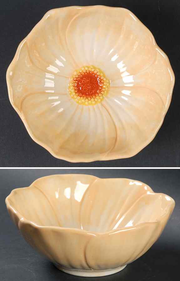 Flora Figural Soup/Cereal Bowl by Cindy Crawford Style-1