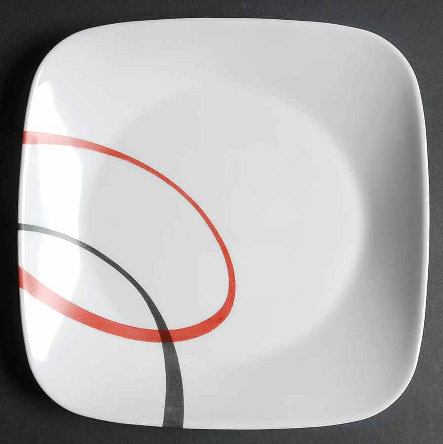 Fine Lines Luncheon Plate by Corning Corelle-1