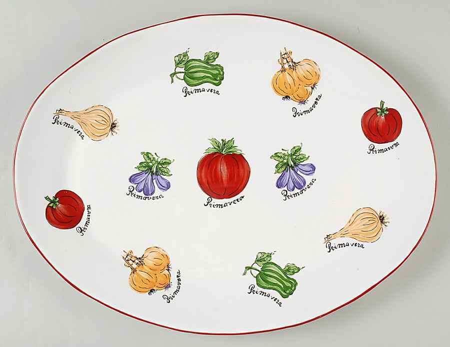 CIC98 16" Oval Serving Platter by Certified International-1