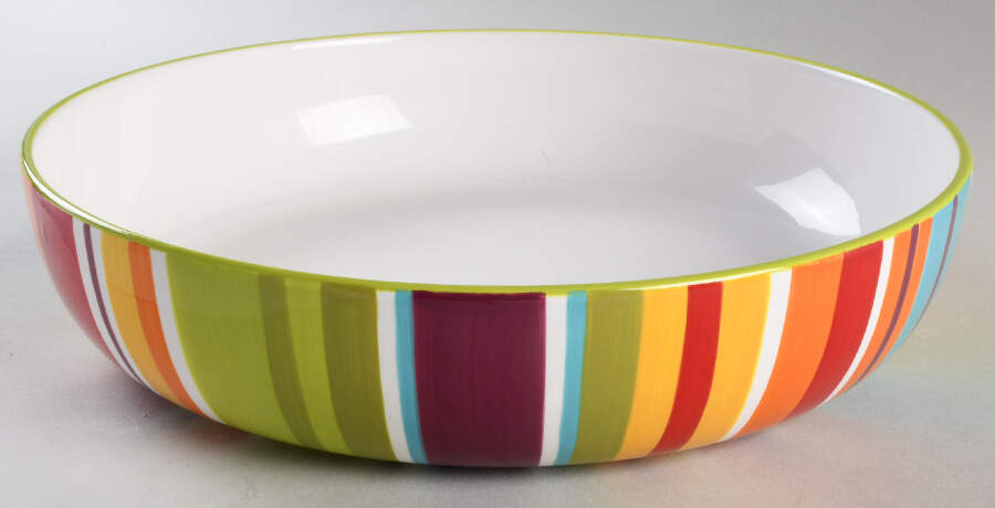Raya Chip Bowl/Plate for Chip & Dip Set by Crate & Barrel-1