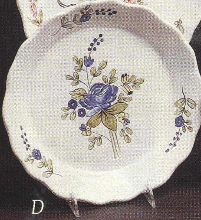 French Flower 9" Individual Pasta Bowl by Casafina-1