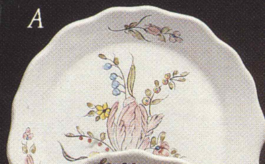 French Flower 9" Individual Pasta Bowl by Casafina-1