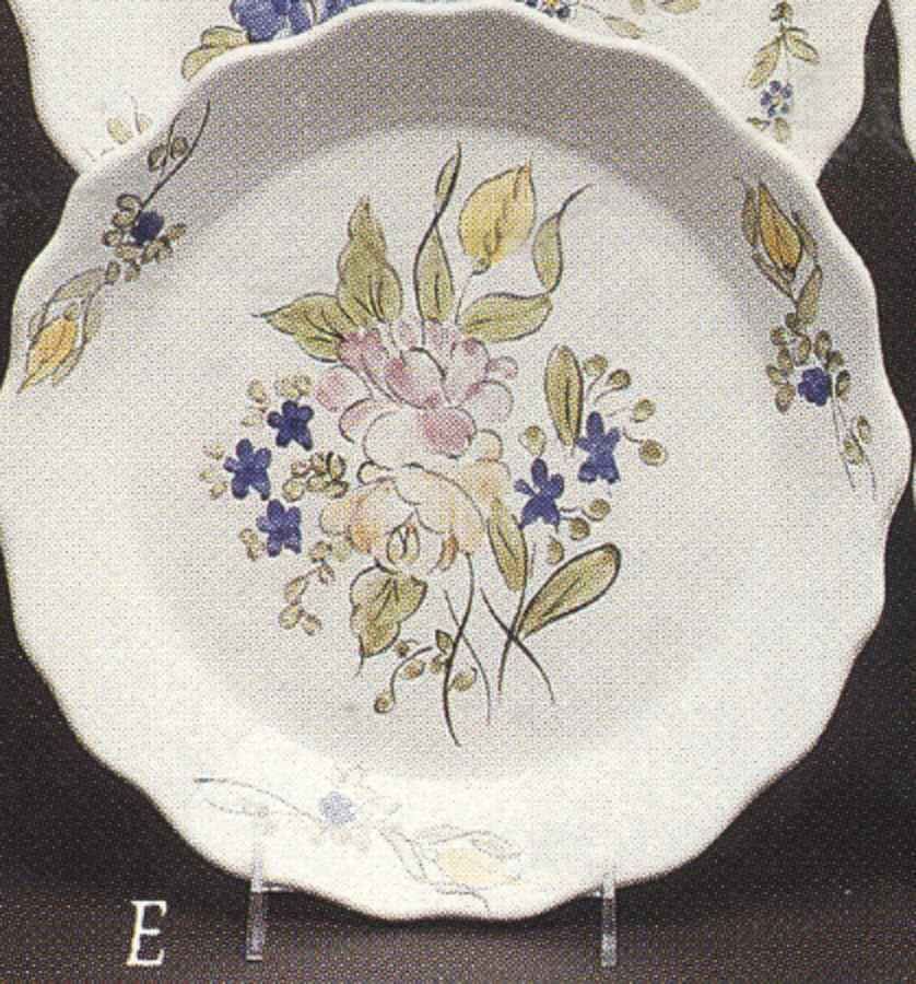 French Flower 9" Individual Pasta Bowl by Casafina-1