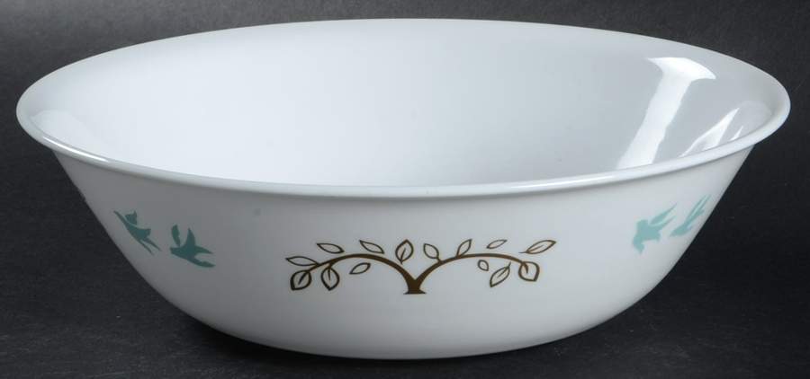 Tree Bird (Corelle) 8" Round Vegetable Bowl by Corning Corelle-1