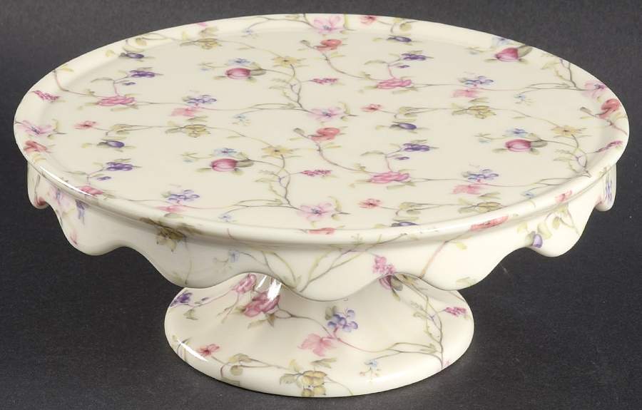 CKB3 8" Diameter Pedestal Cake Stand by Cracker Barrel-1