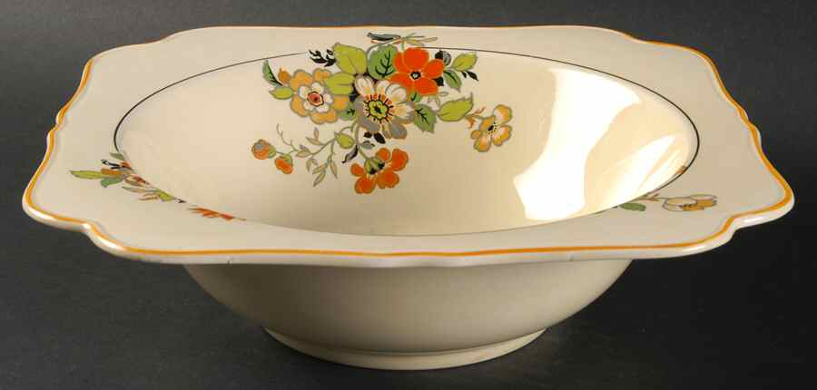 CRD231 8" Round Vegetable Bowl by Crown Ducal-1