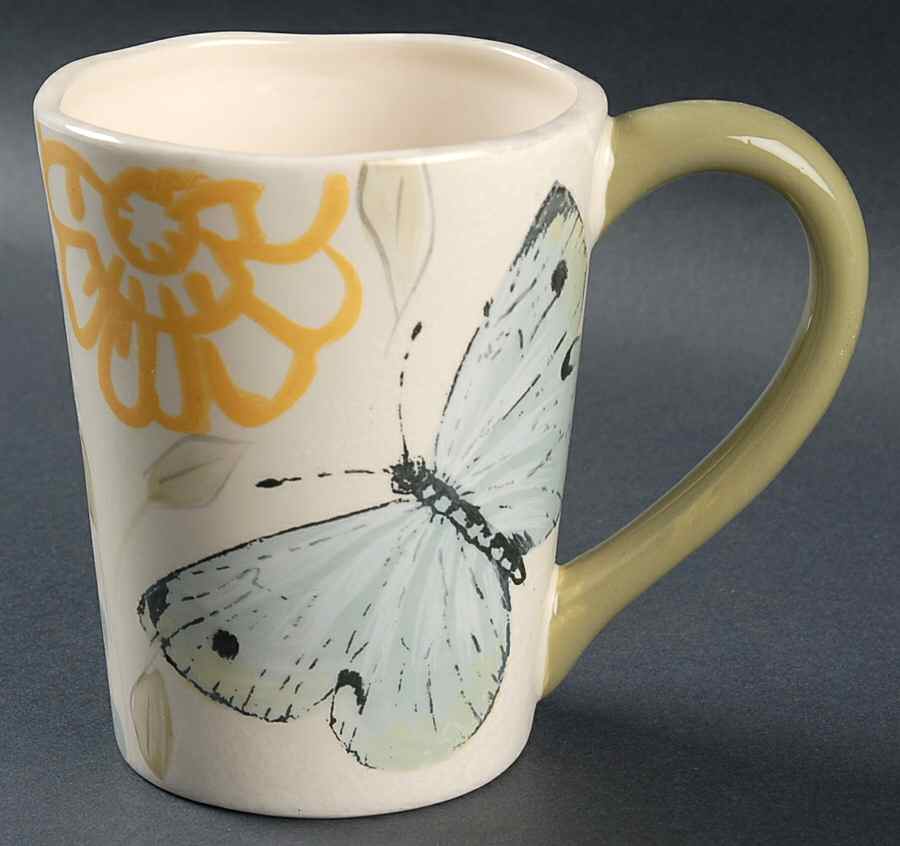 Garden Flight Mug by Clay Art-1