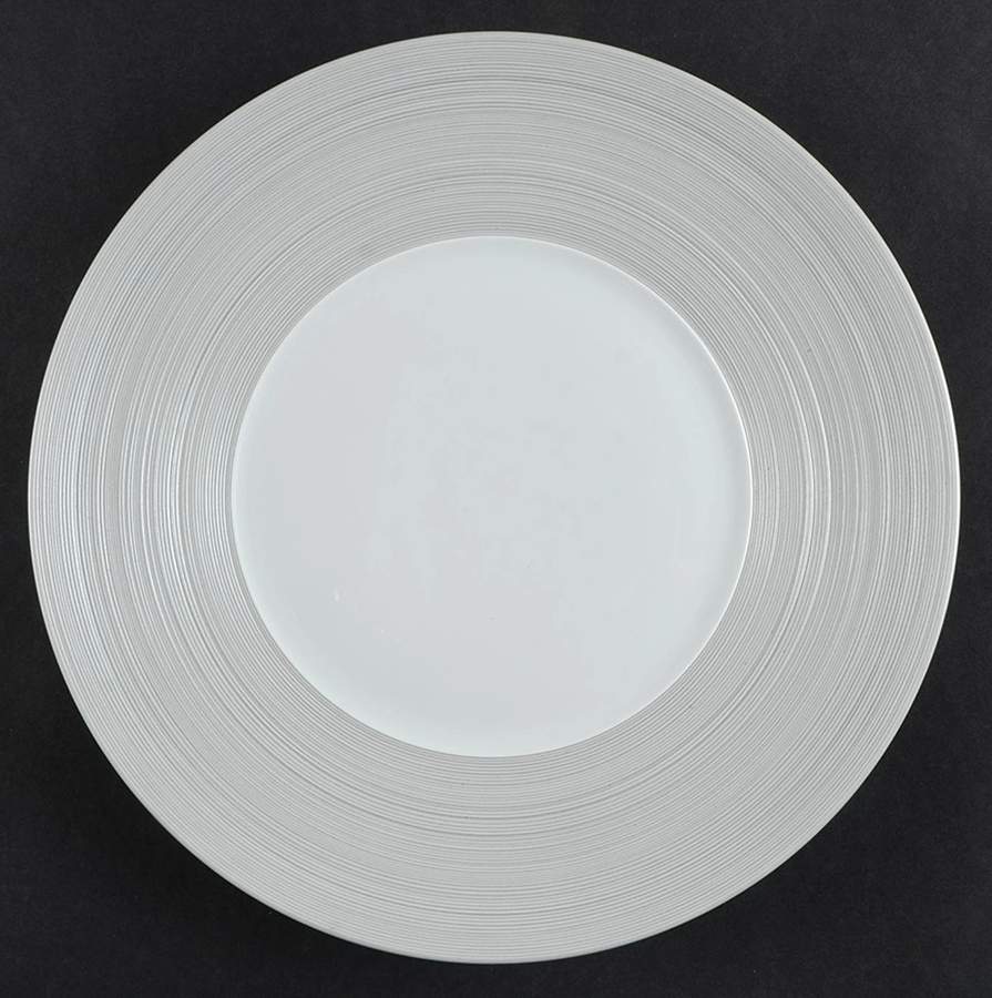 Hemisphere Grey Dinner Plate by Jean Louis Coquet-1