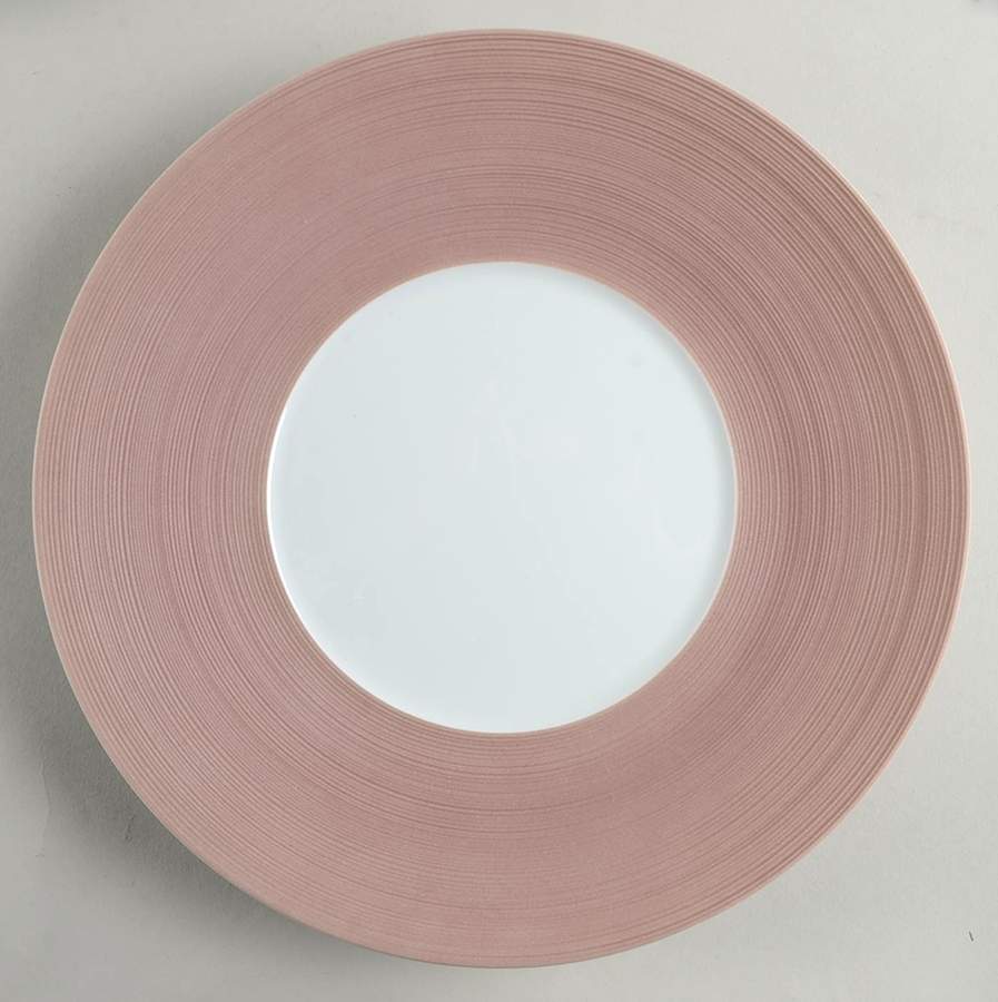 Hemisphere Old Pink Dinner Plate by Jean Louis Coquet-1