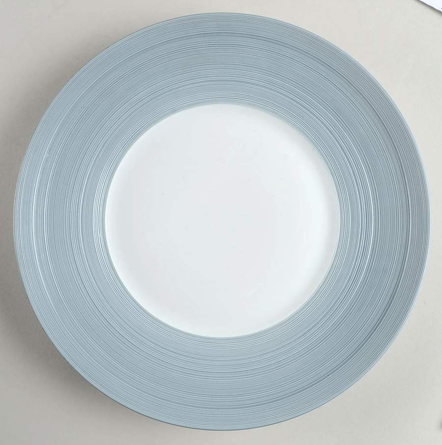 Hemisphere Storm Blue Dinner Plate by Jean Louis Coquet-1