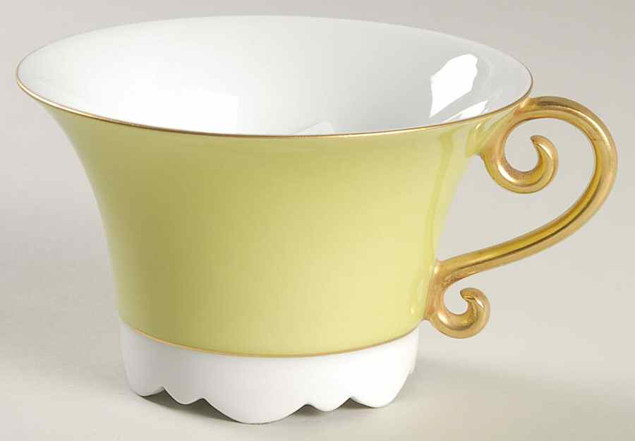 Samoa Ete Pomme (Apple Green) Flat Cup by Jean Louis Coquet-1