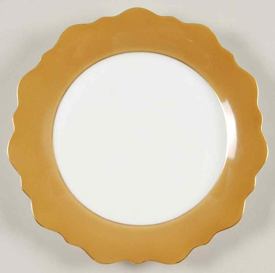 Samoa Automne Marron (Brown) Bread & Butter Plate by Jean Louis Coquet-1