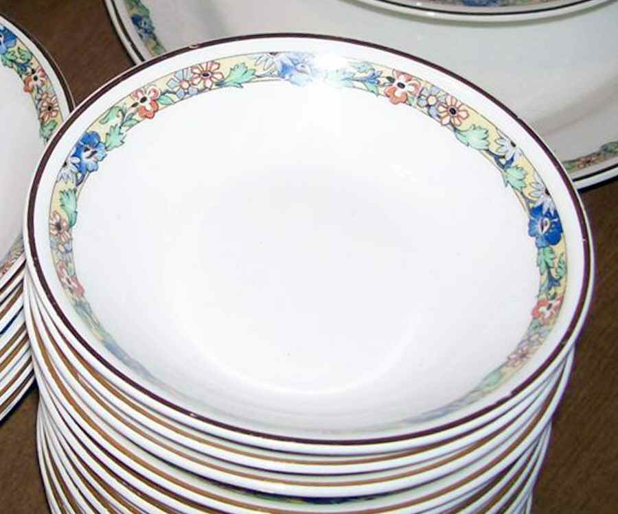 CRO349 Fruit/Dessert (Sauce) Bowl by Crooksville-1
