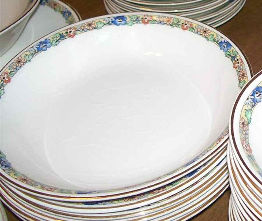 CRO349 Soup/Cereal Bowl by Crooksville-1