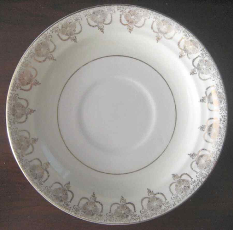 CRP210 Saucer by Crown Potteries-1