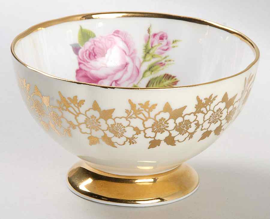 457 Open Sugar Bowl by Clare (England)-1
