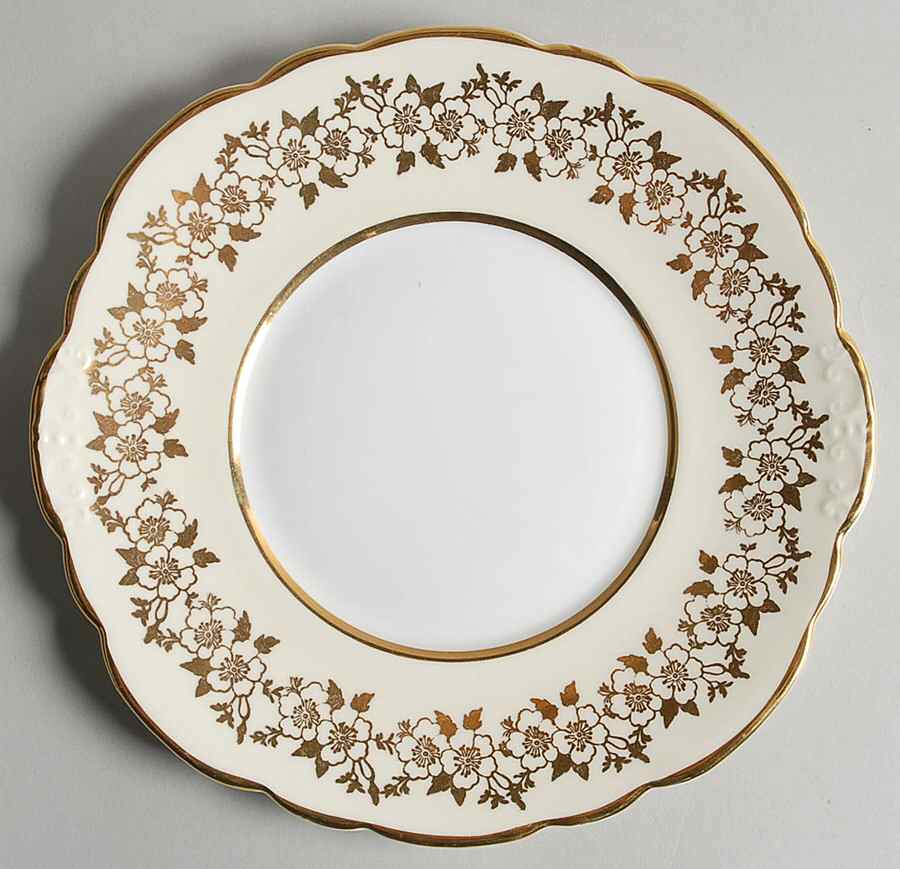 457 Salad Plate by Clare (England)-1