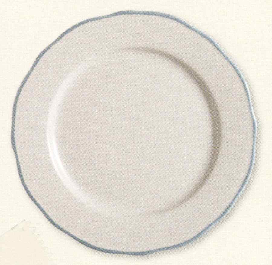 Fluted Blue Salad Plate by Churchill-1