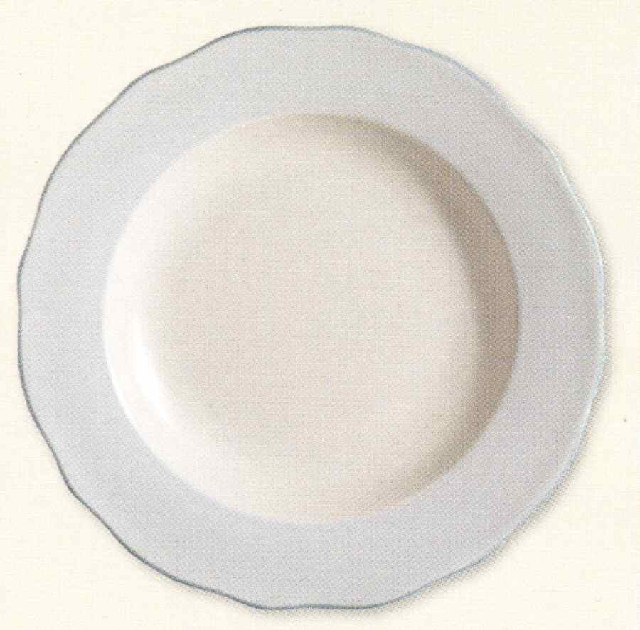 Fluted Blue 10" Pasta Serving Bowl by Churchill-1