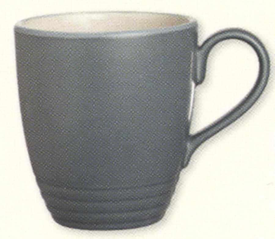 Fluted Blue Mug by Churchill-1