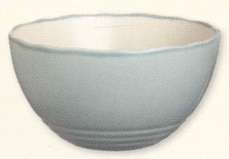 Fluted Blue Rice Bowl by Churchill-1