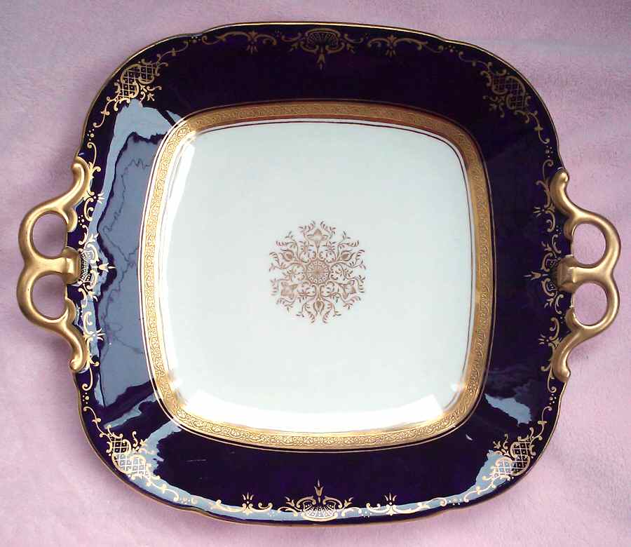 Y6079 Handled Cake Plate by Coalport-1