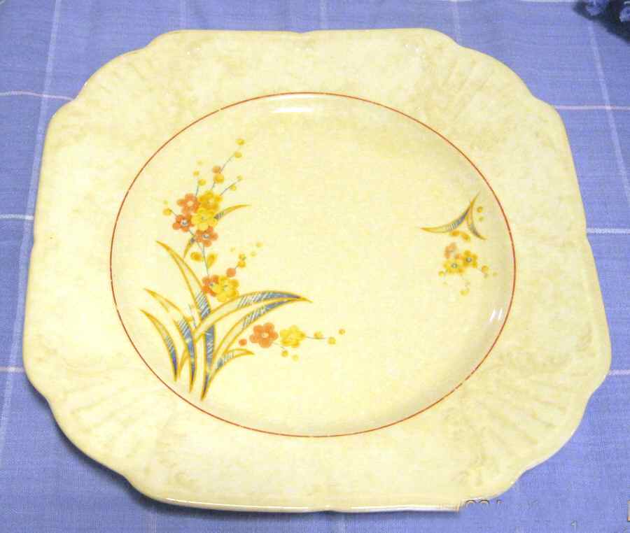 CIV22 Square Salad Plate by Crown Ivory-1