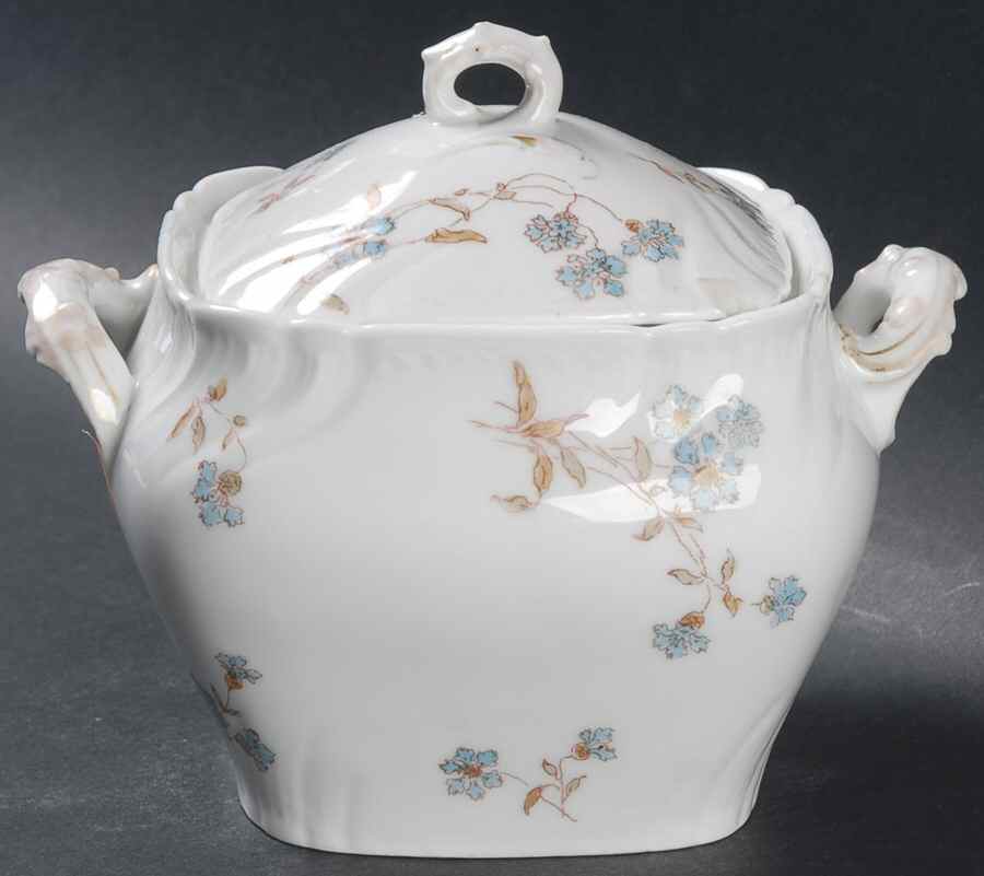 Schleiger 372-5 Sugar Bowl & Lid by Charles Field Haviland-1