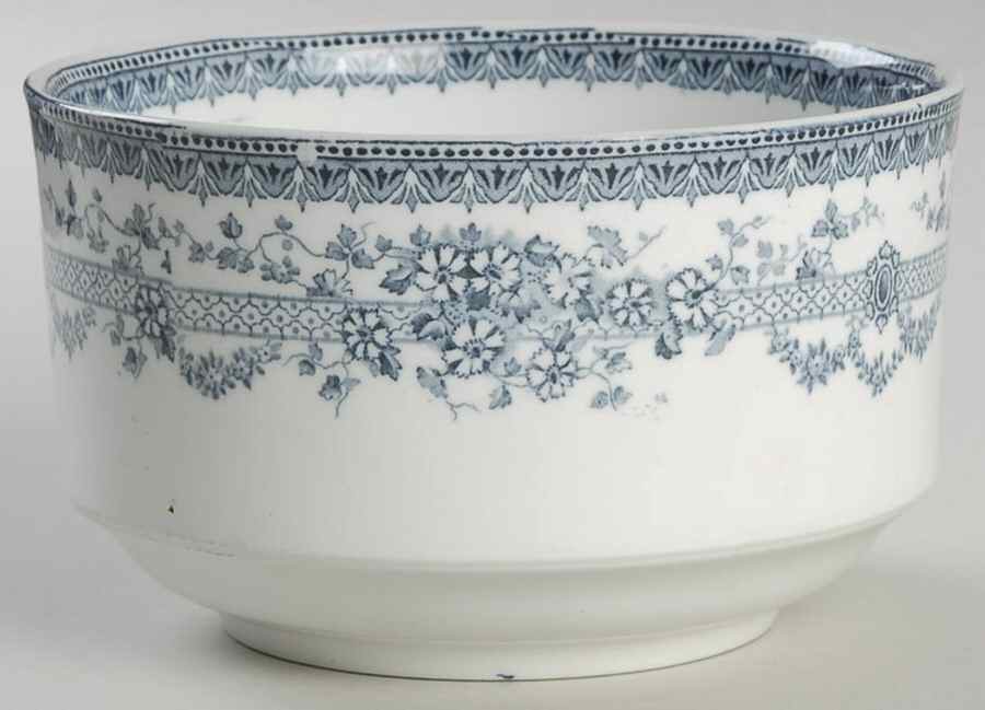 Blenheim Blue Green Cranberry Bowl by F Winkle-1