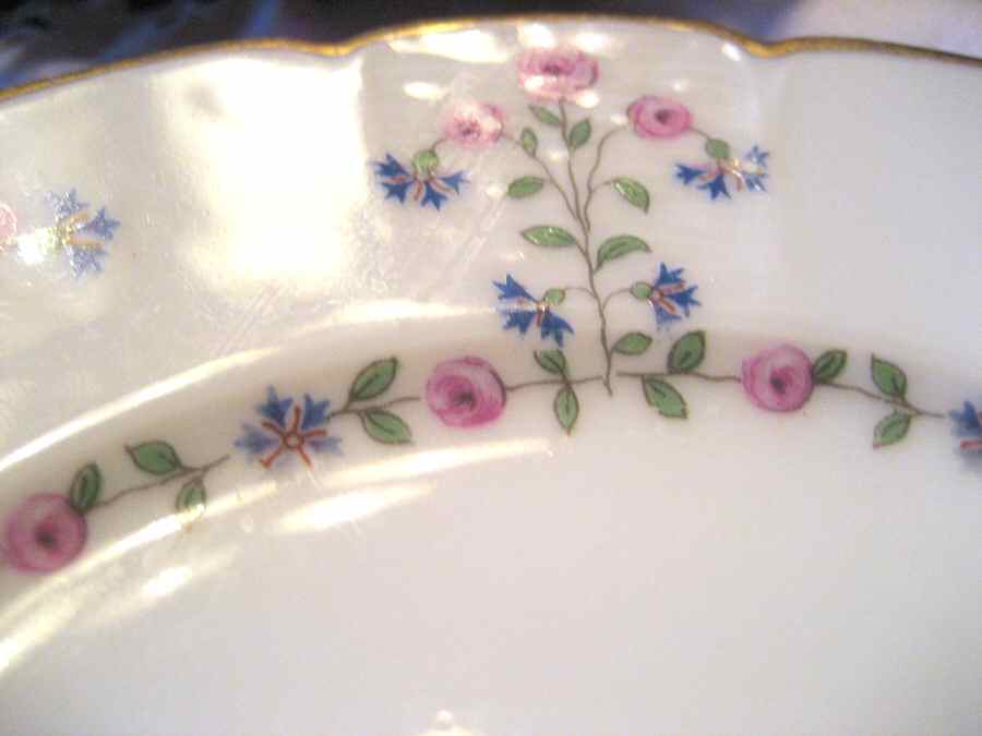 CHF368 (Gold Trim) Bread & Butter Plate by Charles Field Haviland-1