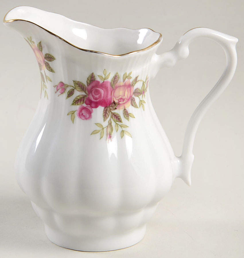 English Rose Creamer by Crystal Clear-1