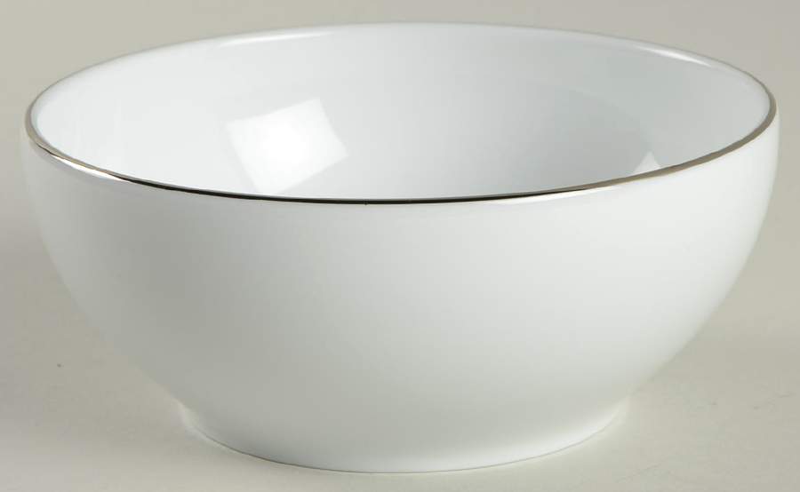 Grand Buffet Platinum-Fine Line Fruit/Dessert (Sauce) Bowl by Charter Club-1