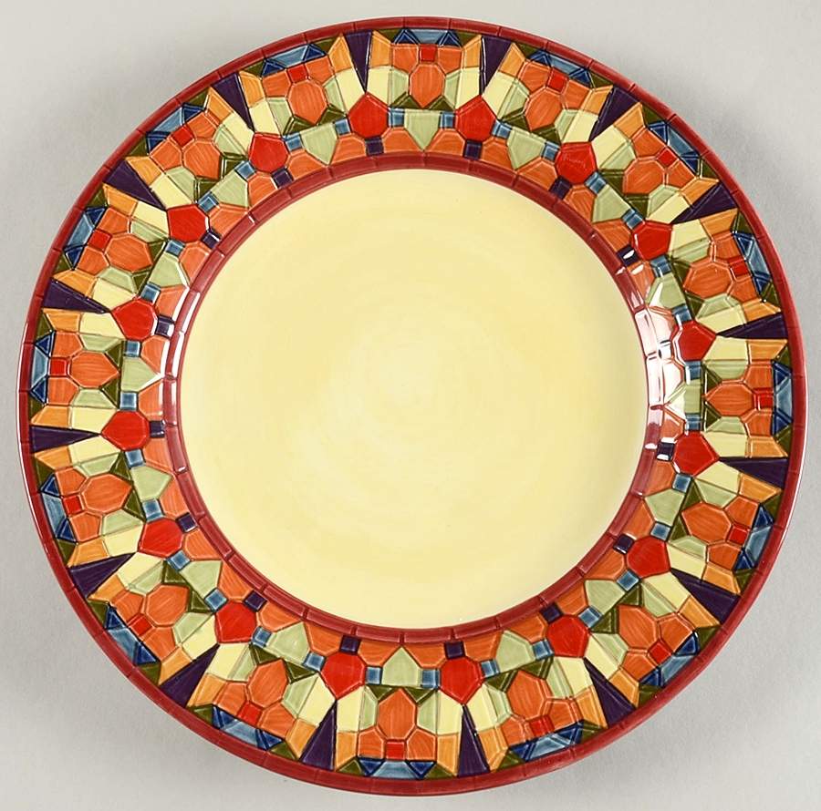 Mosaica Dinner Plate by Corsica Home-1
