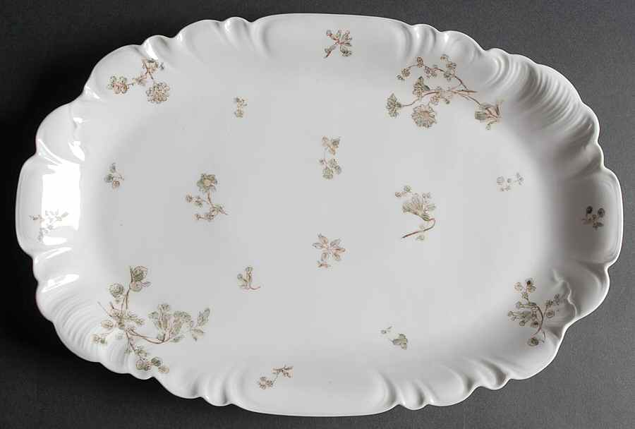 Head 64-1 15" Rectangular Serving Platter by Charles Field Haviland-1
