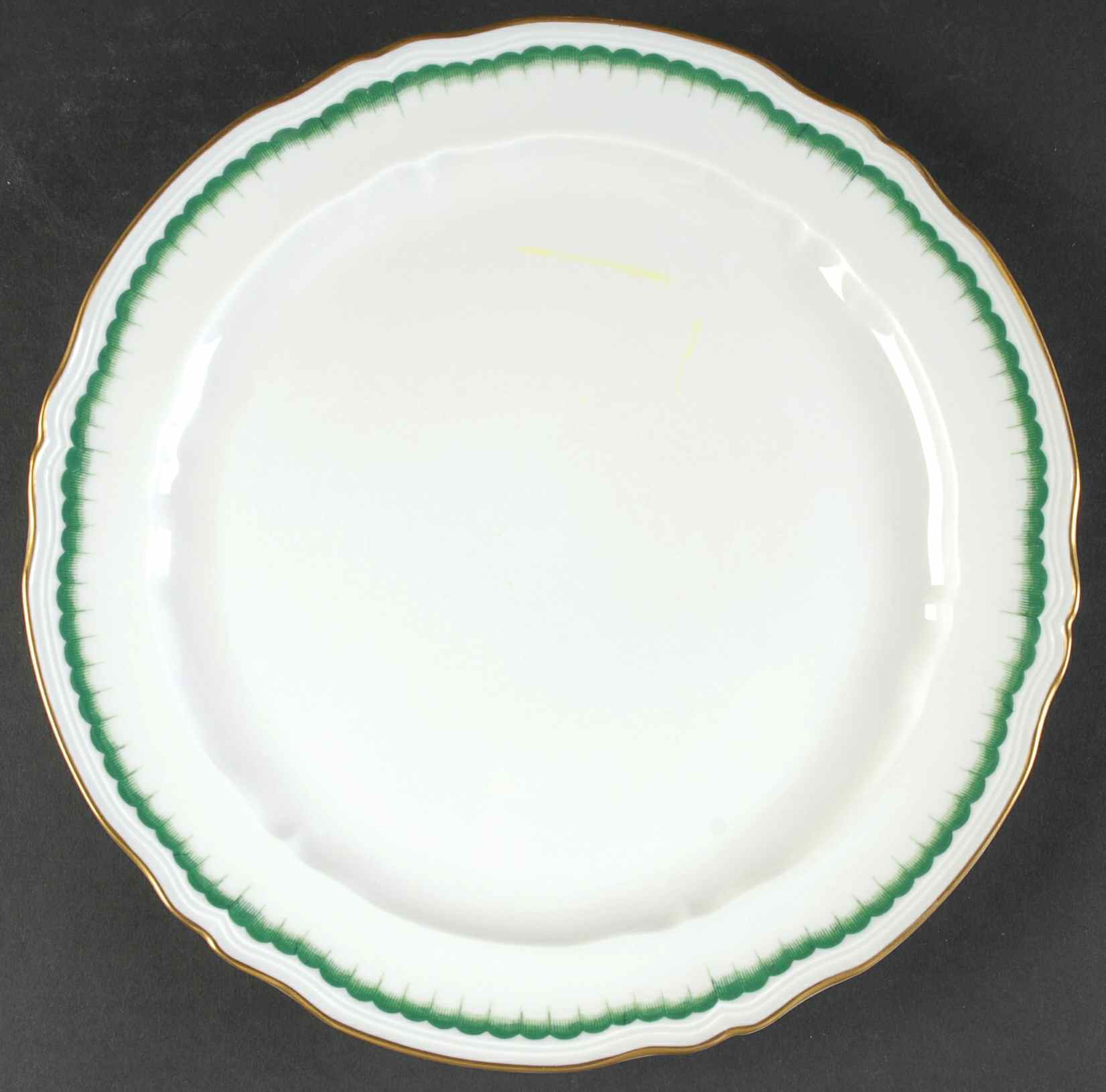 Foliage Green Dinner Plate by Ceralene-1